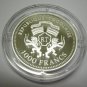 2004 Togo Large silver Proof 1000 Fr Friedrich Von Schiller