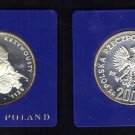 1982 Poland Silver Proof 200 ZL  King Boleslaw III