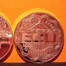 Rare 1990 Netherlands Large  Silver Proof 10 Ecu Groote