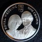 1981 Gibraltar Large Silver Proof 1 Crown-Charles-Diana Wedding