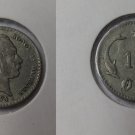 1874 Denmark Silver 10 Ore-Dolphin/Wheat- Nice