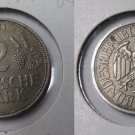 Scarce 1951-F Germany 2 Marks #2