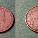 Canada 1909 Silver 10 c Edward VII