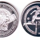 Rare 1996 Tanzania Aluminum 2000 s pattern Olympic Hurdles T2