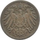 1897G  Germany 1 Pfennig- scarce date