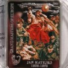 2009 Cook Is Large Silver Color Proof $5- Great Painters-Jan Matejko/w pearl