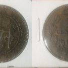 1870 (dot) Luxembourg Large 10 Cent-nice