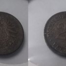 1874 A Germany Silver 20 Pfennig-Toned, high grade