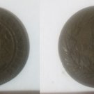 1854 Luxembourg Large 10 Cent