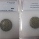 1928 Portugal 50 centavos Liberty-Scarce/Nice