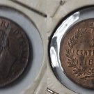 1861 M Italy 1 cent.-King Vittorio Emmanuel-Nice UNC