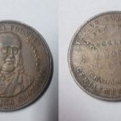 Rare 1874 New Zealand Large Penny  Auckland Taylor Coombes- Nice