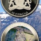 Malawi 2010 Huge 50mm Color 10 Kwacha-Birds Of Prey-Horned Owl