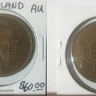 1898 Finland Russian Empire Copper 5 Pennia-Nicholas II- AU, Nice