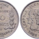 Scarce 1930 Belgium  10 Fr- French-Nice