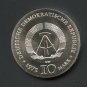 1972 East Germany Large silver 10 Marks-Famous Poet Heinrich Heine-Original Case