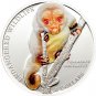 2010 Solomon Is Large Color silver Proof  $10 Spotted Cuscus