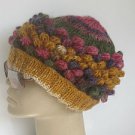 Crocheted-knitted colorful mohair hat,beanie,cap.berett Crocheted-knitted colorful mohair hat,beanie,cap.berett