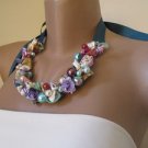 Sea shell Beach wedding,nautical , pearl ,necklace...Brides,Bridesmaids