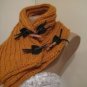 Knitted,citrine neckwarmer,neckwrap,scarf
