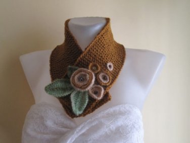 Knitted   neckwarmer,neckwrap,scarf,