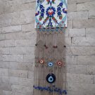 Macrame evil eye wall hanging .OOAK