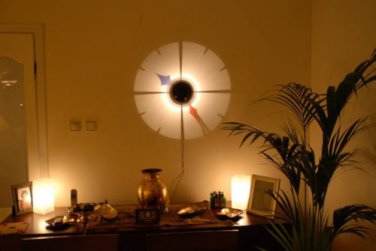 Wall clock, kitchen clock, dining room wall decor clock, wall mounted clock,