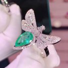 Sterling Silver Butterfly Ring
