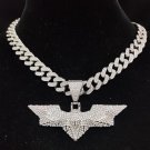 Cuban Link Bat Necklace