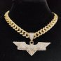 Cuban Link Bat Necklace