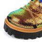 Ladies Rainbow Platform Boots