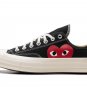 Chuck 70 Ox "Comme Des Gar&Atilde;&sect;ons PLAY / Half Heart Black"