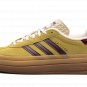 Gazelle Bold Platform WMNS "Yellow Burgundy" IF5937