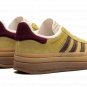 Gazelle Bold Platform WMNS "Yellow Burgundy" IF5937