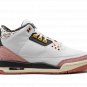 Air Jordan 3 GS "White/Red Stardust" 441140 100