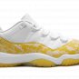 AIR JORDAN 11 LO WMNS "Yellow Snakeskin" AH7860 107