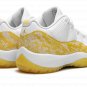 AIR JORDAN 11 LO WMNS "Yellow Snakeskin" AH7860 107