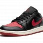 Air Jordan 1 Low WMNS "Bred Sail" DC0774 061