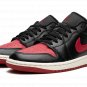 Air Jordan 1 Low WMNS "Bred Sail" DC0774 061