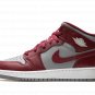 Air Jordan 1 Mid GS "Team Red GS" DQ8423 615