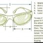 Red Round Sun Glasses Trigun Vampire Cosplay Gold Frames Steam Punk Hippie