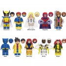 10pcs X-Men '97 Animated Minifigures Custom Brick Toy Set