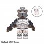 8Pcs Star Wars Clone Trooper Wolf Pack Series Minifigures Custom Brick Toy Set