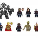 Agent Venom and Guardians of the Galaxy Superhero Movie Set Minifigures Toys