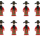 8pcs The God of Fortune Toy Minifigures Block Toys