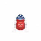 R2-D2 Wear C-3PO Christmas Costume Christmas Minifigures Block Toys