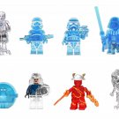 Transparent Star Wars Flash and Alien America Film Set Minifigures Toys
