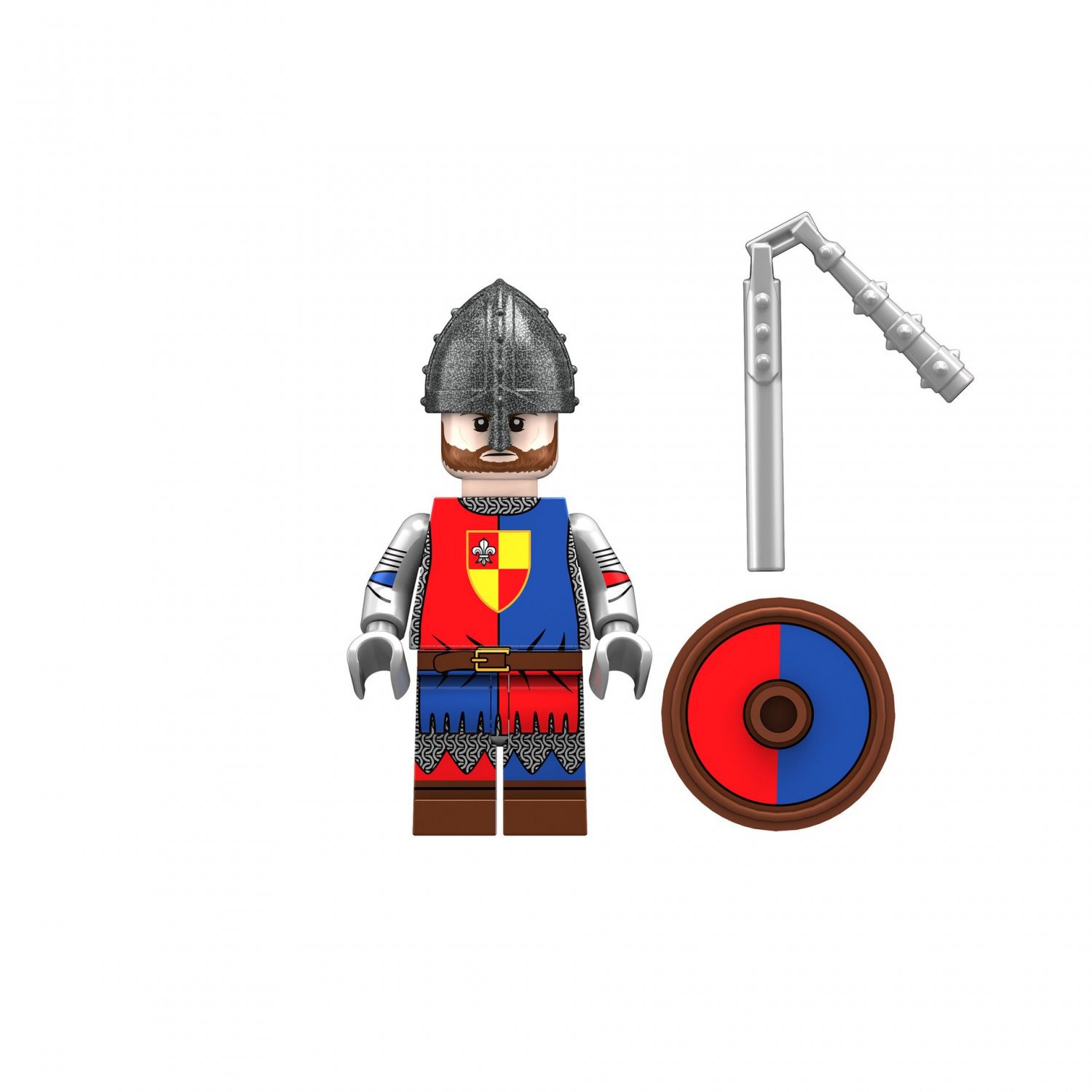 Ye Hammer Infantry Minifigures Block Toys