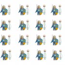 16pcs Knights of Jerusalem Medieval Knights Set Minifigures Block Toys