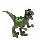 Blue Velociraptor Jurassic World Set Minifigures Block Toys